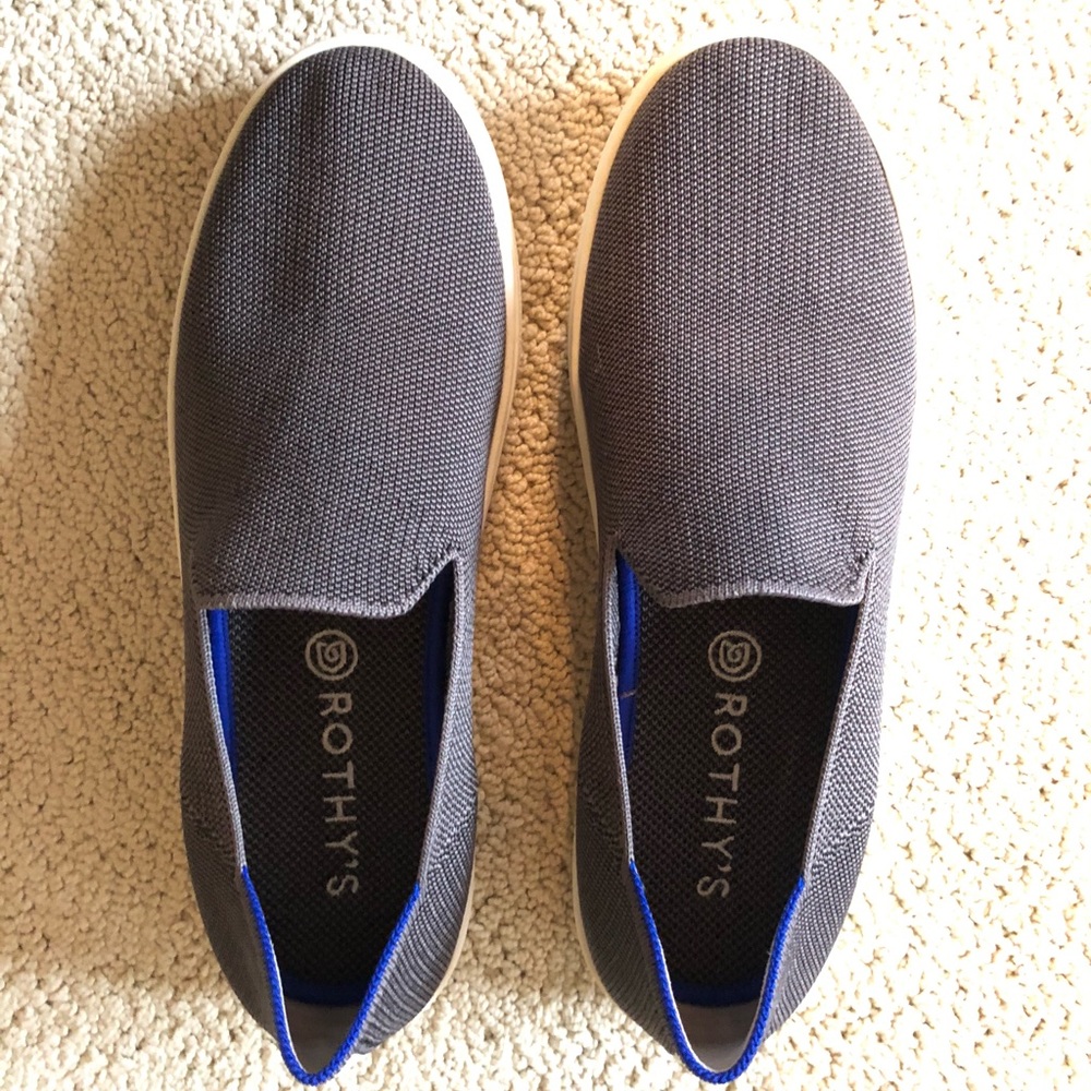 Rothy’s Sneakers Steel Gray Size 9